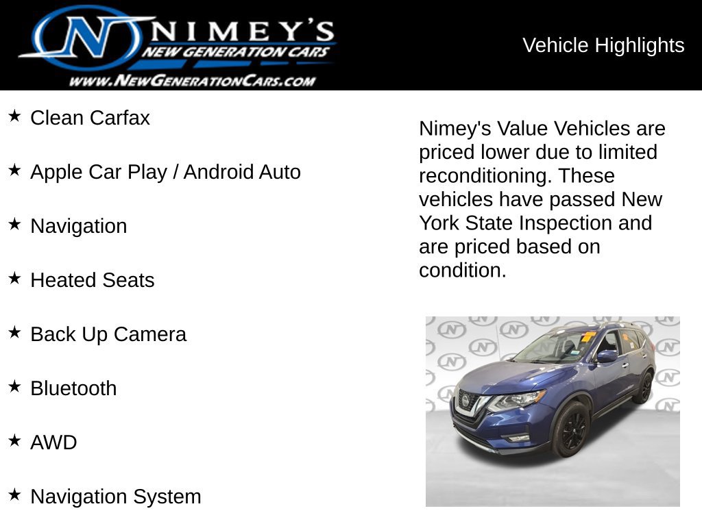 Used 2018 Nissan Rogue SV AWD/4WD image 5