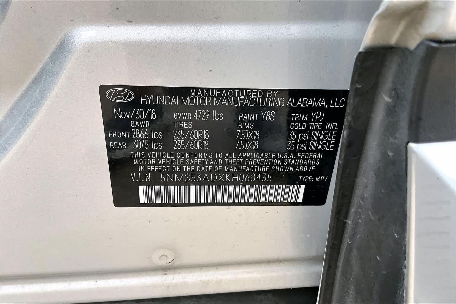 Used 2019 Hyundai Santa Fe Limited FWD image 34