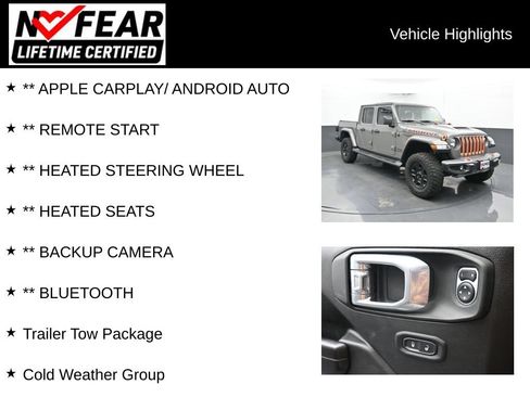 Used 2021 Jeep Gladiator Mojave w/ Cold Weather Group AWD/4WD image 2