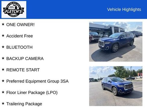 Used 2023 GMC Acadia SLE w/ Driver Convenience Package AWD/4WD image 2
