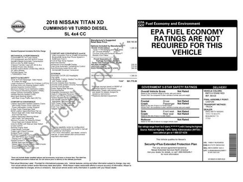 Used 2018 Nissan Titan SL w/ Texas Titan Edition AWD/4WD image 2