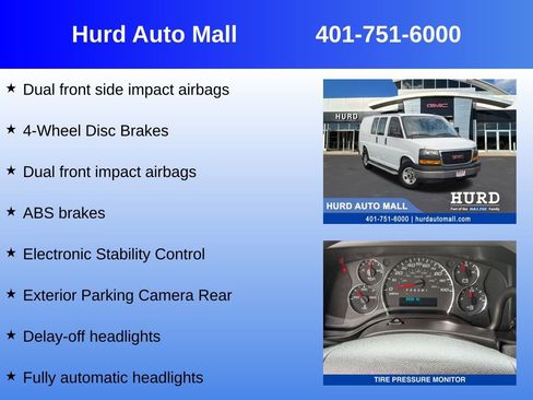 Certified 2023 GMC Savana 2500 w/ Driver Convenience Package image 18