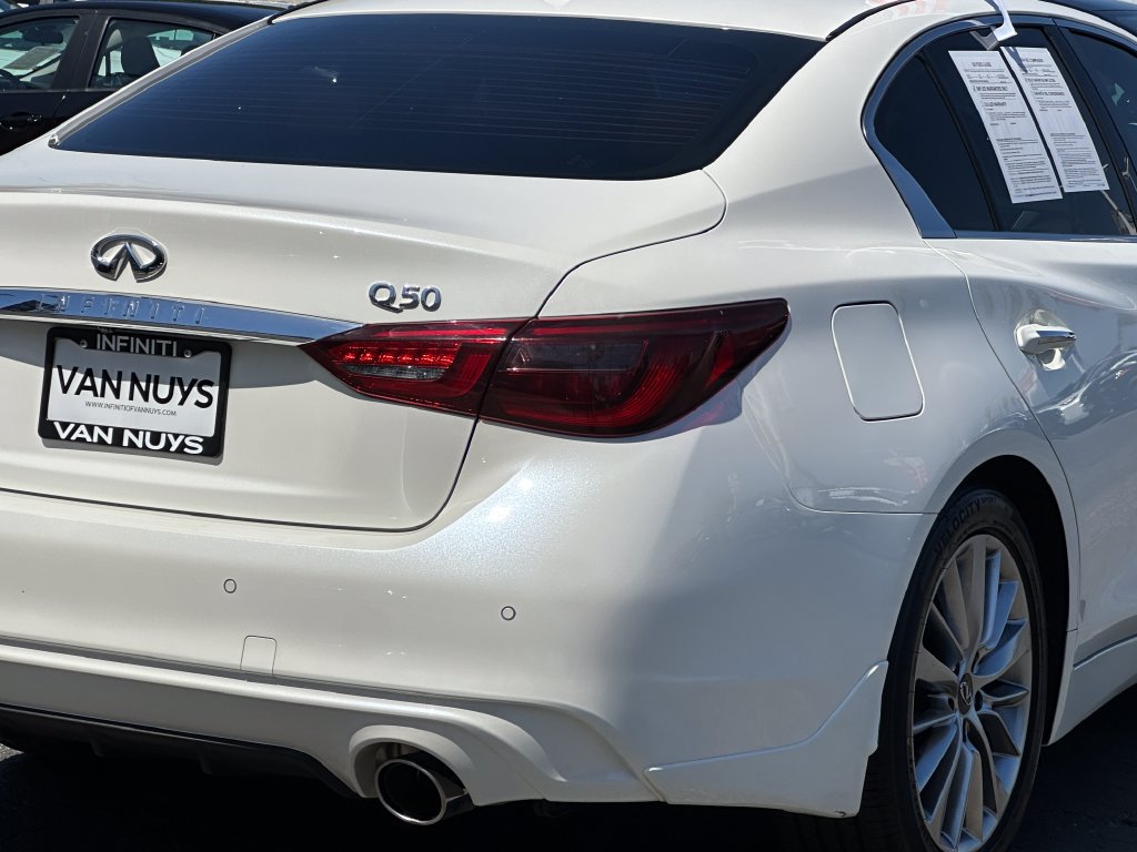 Certified 2023 INFINITI Q50 Luxe w/ Cargo Package RWD image 8