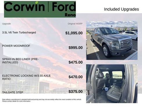 Used 2014 Ford F150 Platinum AWD/4WD image 8