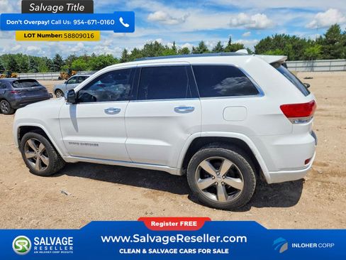 Used 2014 Jeep Grand Cherokee Overland AWD/4WD image 3