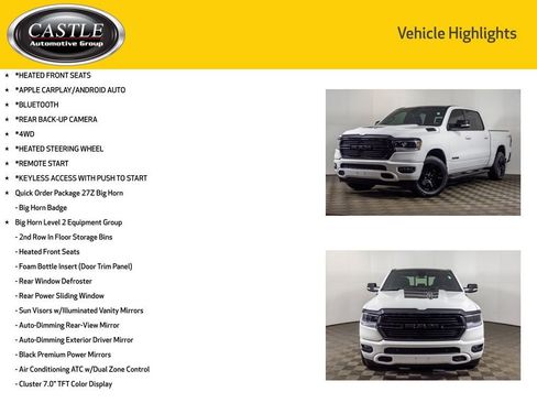 Used 2021 RAM 1500 Big Horn image 3