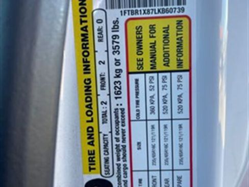 Used 2020 Ford Transit 250 148 High Roof w/ Load Area Protection Package image 17