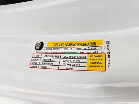 Used 2020 Chevrolet Corvette Stingray Preferred Cpe w/ 2LT Preferred Equipment Group image 16