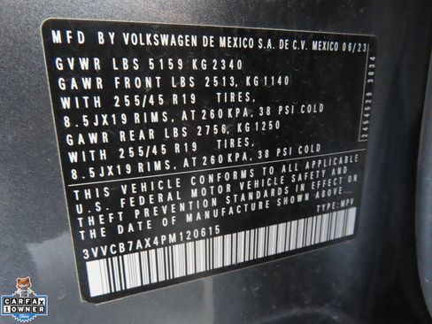 Used 2023 Volkswagen Tiguan SE R-Line FWD image 27