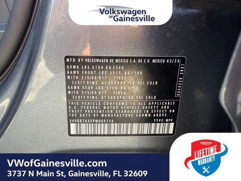 Certified 2023 Volkswagen Tiguan S FWD image 28