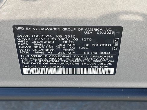 New 2026 Volkswagen Atlas Cross Sport SE image 19