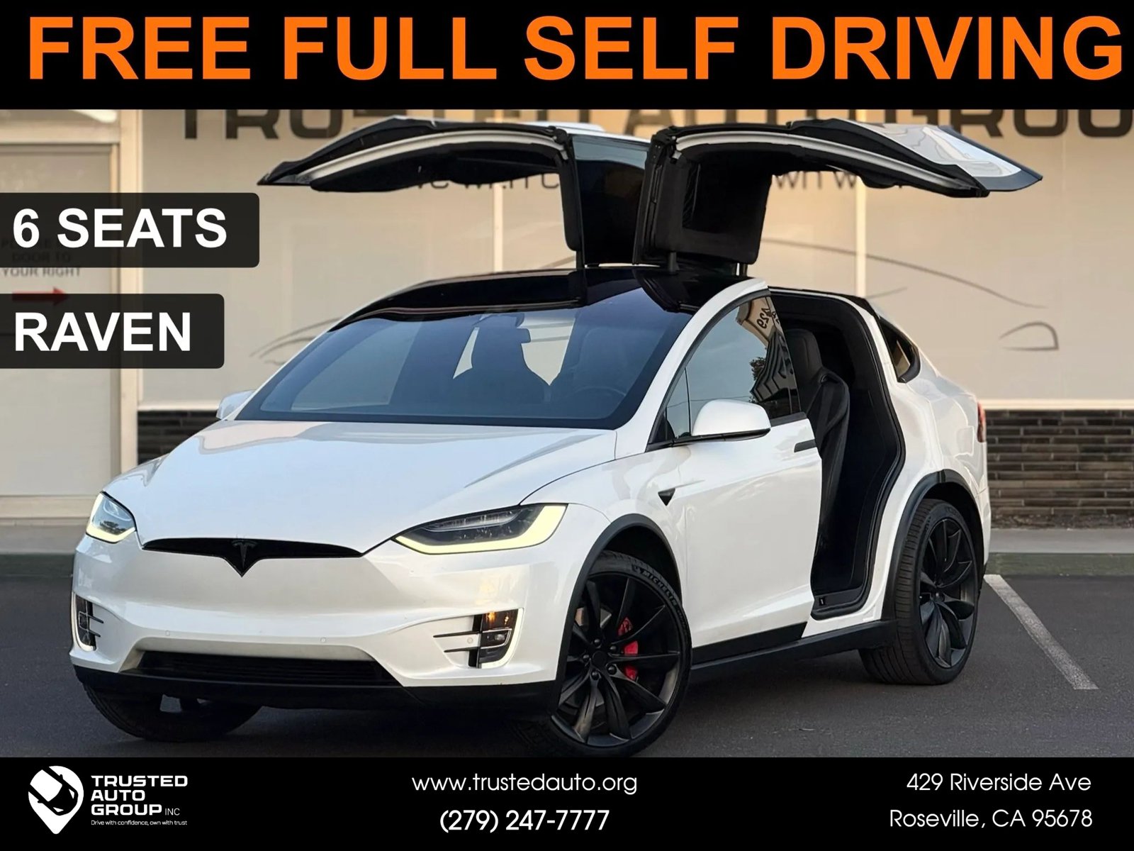 Used 2019 Tesla Model X 75D AWD/4WD image 23