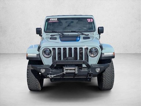 Used 2023 Jeep Wrangler Unlimited Rubicon 4xe w/ Cold Weather Group image 2