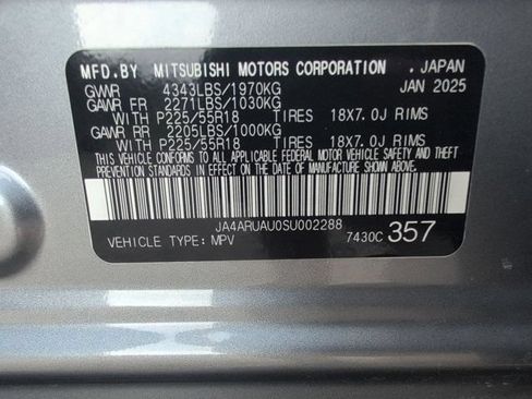 Used 2025 Mitsubishi Outlander Sport SE AWD/4WD image 35