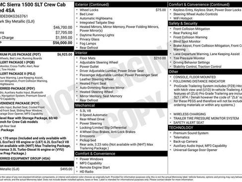 Used 2019 GMC Sierra 1500 SLT w/ SLT Premium Plus Package RWD image 5