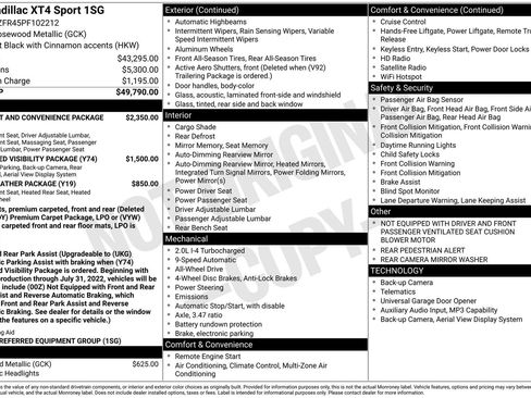 Certified 2023 Cadillac XT4 Sport image 7