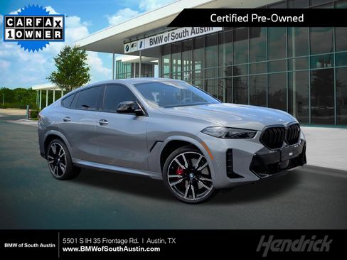 Certified 2025 BMW X6 M60i AWD/4WD image 1