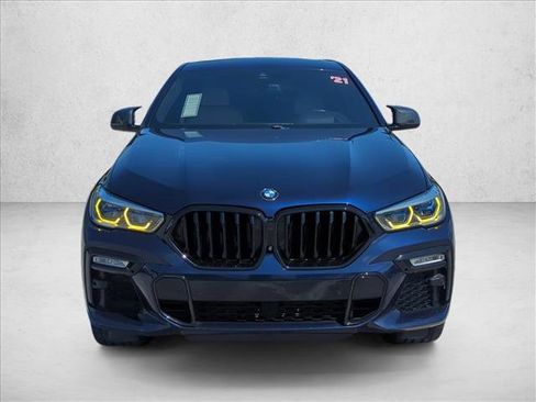 Used 2021 BMW X6 M50i w/ Executive Package AWD/4WD image 2