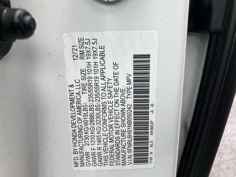 Certified 2022 Honda Odyssey Elite image 41