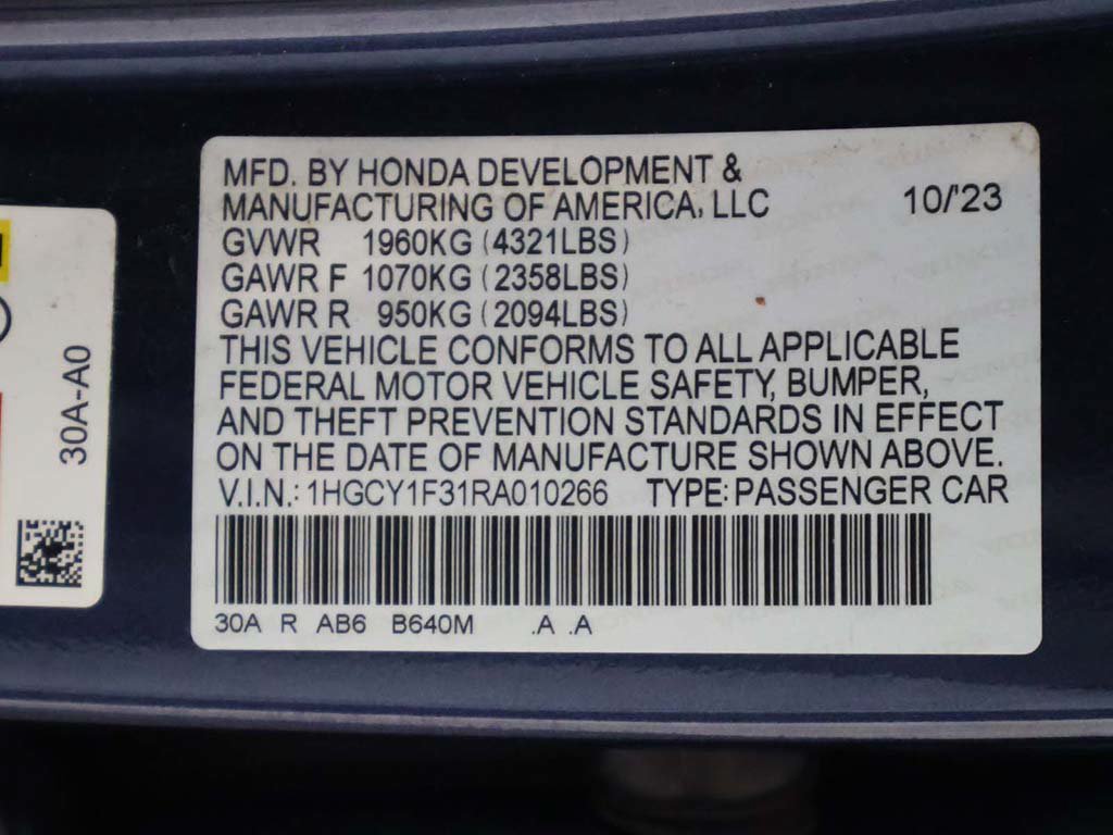 Used 2024 Honda Accord EX image 51