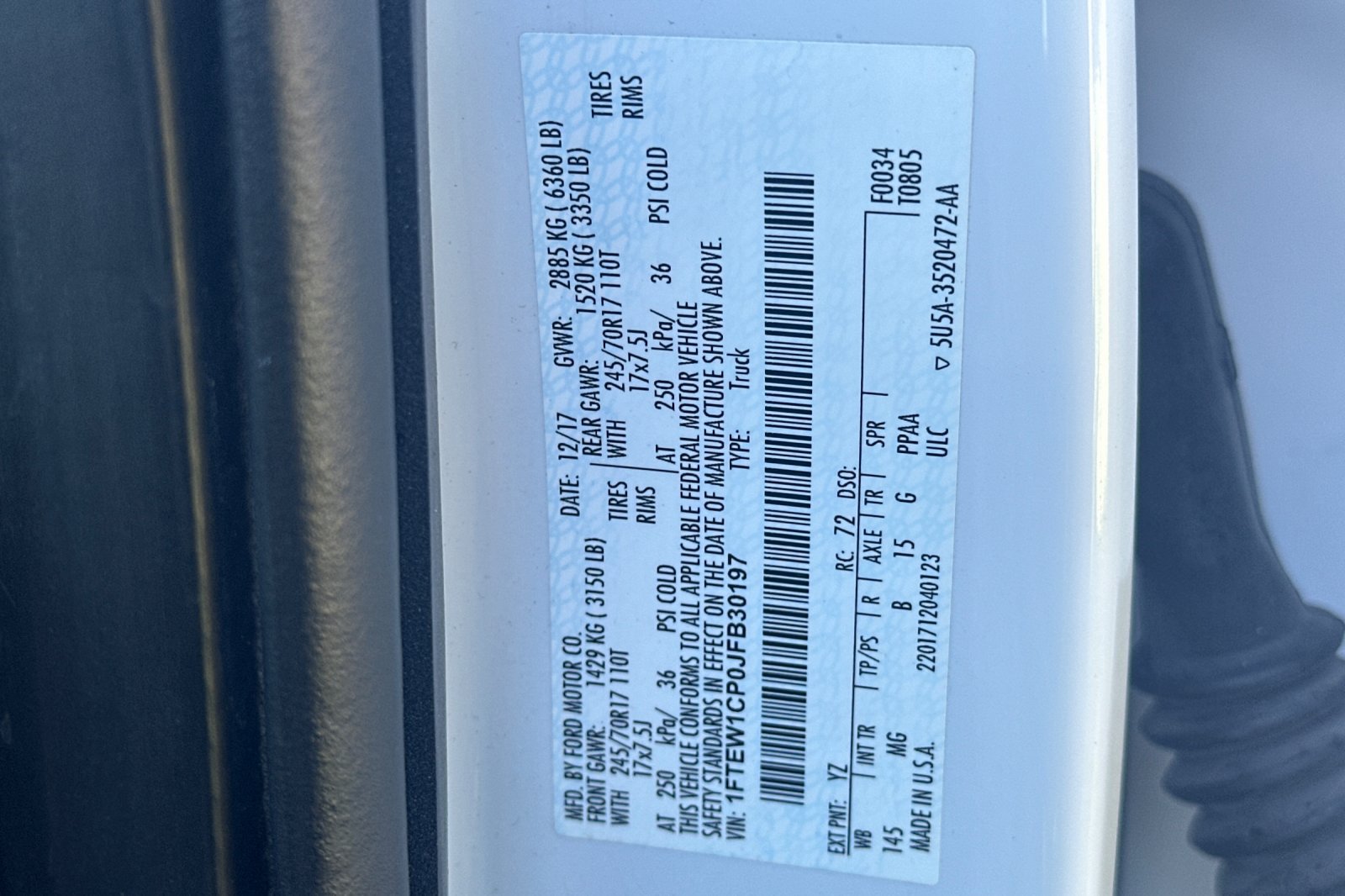 Used 2018 Ford F150 XLT RWD image 26