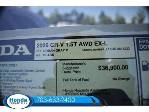 New 2026 Honda CR-V EX-L image 32