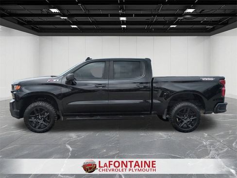 Certified 2021 Chevrolet Silverado 1500 Custom Trail Boss w/ LPO, Dark Essentials Package image 5
