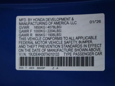 Used 2026 Acura Integra A-Spec FWD image 34