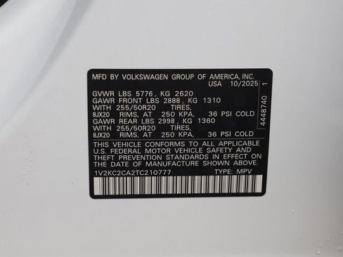 New 2026 Volkswagen Atlas Cross Sport SE image 25