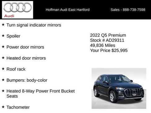 Used 2022 Audi Q5 2.0T Premium AWD/4WD image 35