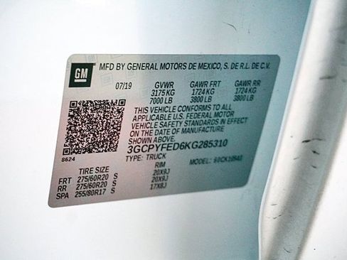 Used 2019 Chevrolet Silverado 1500 LT Trail Boss image 34