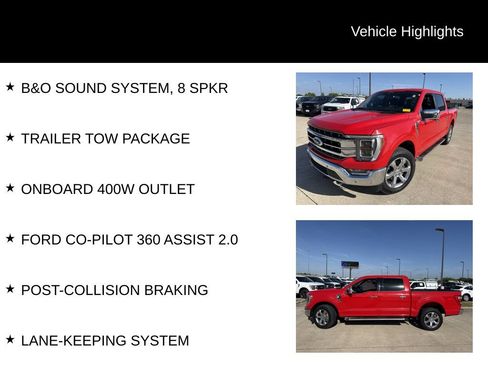 Used 2022 Ford F150 Lariat w/ Equipment Group 502A High AWD/4WD image 5