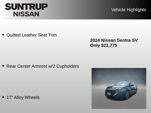 Used 2024 Nissan Sentra SV w/ SV Premium Package FWD image 30