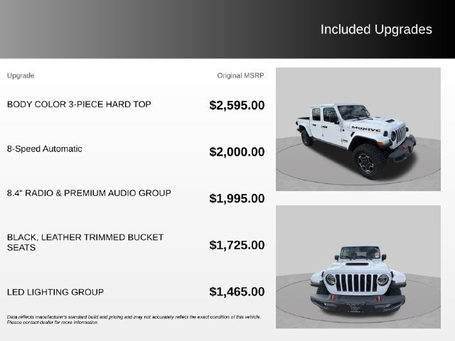 Used 2021 Jeep Gladiator Mojave AWD/4WD image 4
