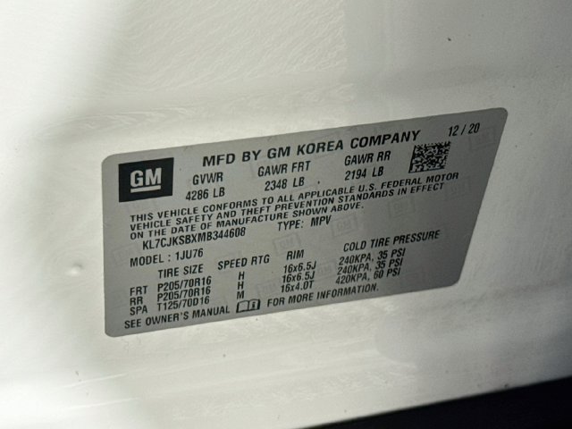 Used 2021 Chevrolet Trax LS w/ Tint and Cruise Package FWD image 40