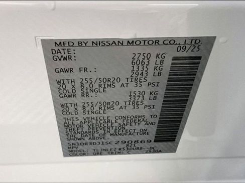 New 2025 Nissan Pathfinder Platinum w/ Lighting Package (N93) image 39