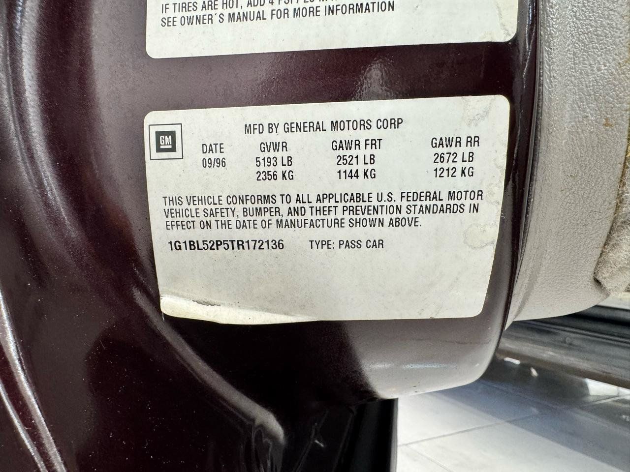 Used 1996 Chevrolet Impala SS RWD image 32