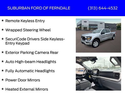 Certified 2023 Ford F150 XLT w/ Equipment Group 301A Mid AWD/4WD image 13