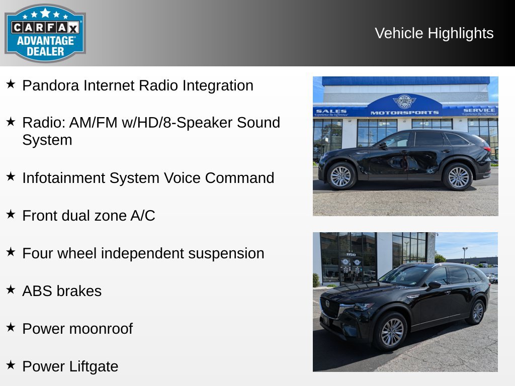 Used 2025 MAZDA CX-90 Plug-In Hybrid w/ Preferred AWD/4WD image 4