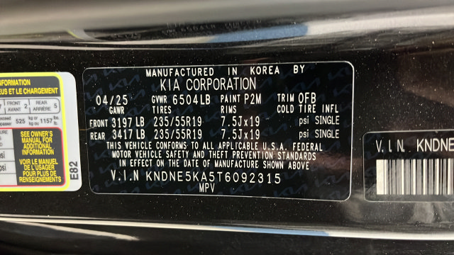 Used 2026 Kia Carnival SX Prestige FWD image 28