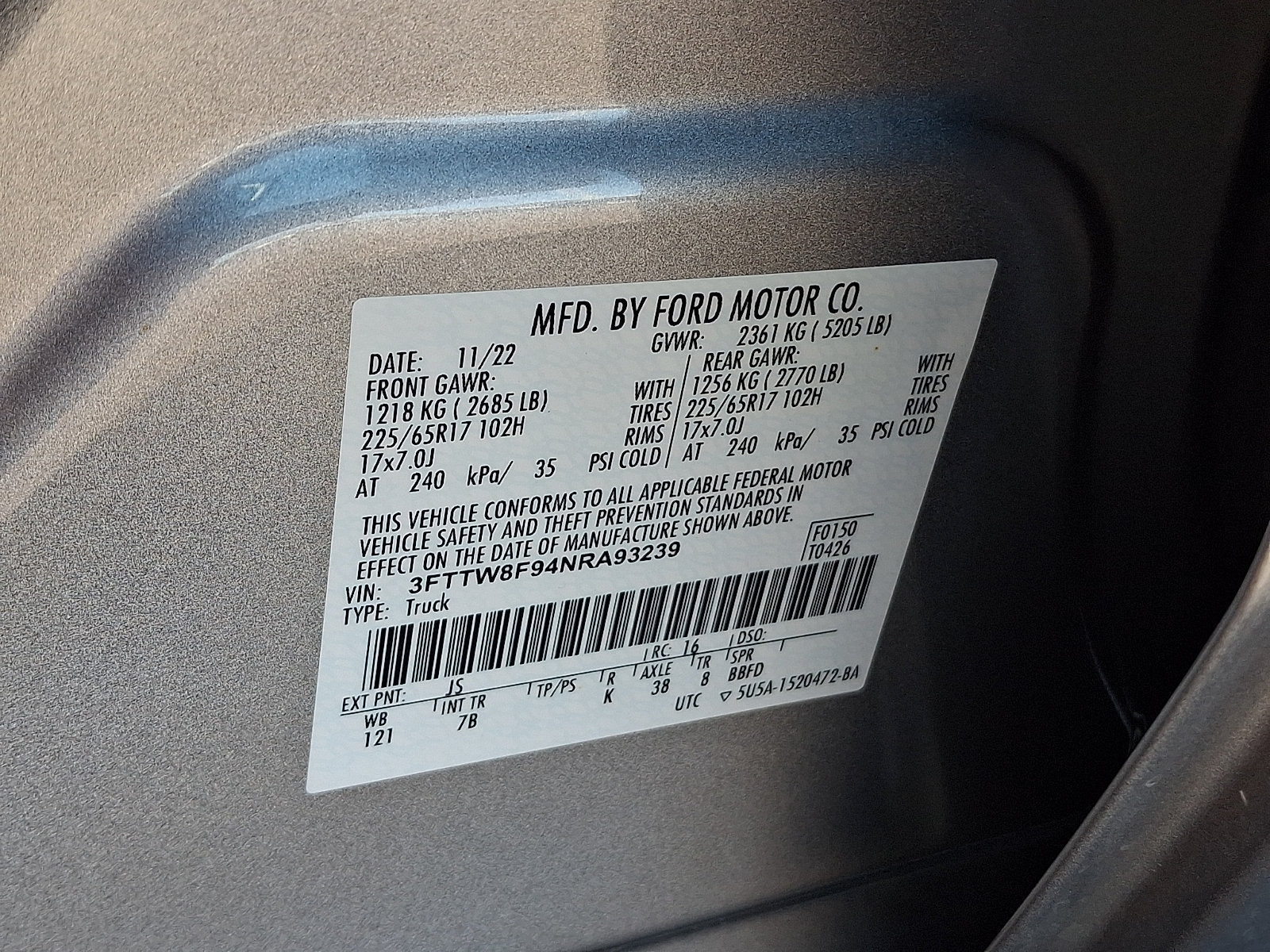 Used 2022 Ford Maverick XLT w/ Equipment Group 300A Standard AWD/4WD image 25
