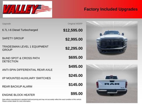 Used 2025 RAM 2500 Tradesman w/ Safety Group AWD/4WD image 5