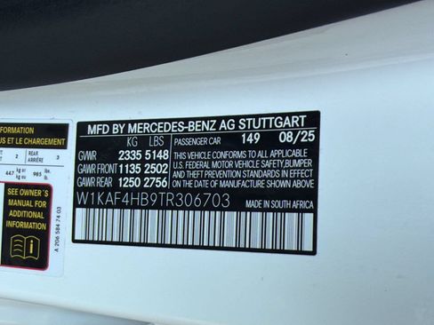 Certified 2026 Mercedes-Benz C 300 4MATIC Sedan image 26