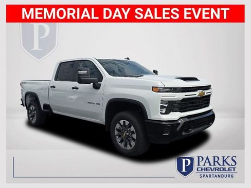 New 2025 Chevrolet Silverado 2500 Custom w/ Custom Value Package AWD/4WD image 1