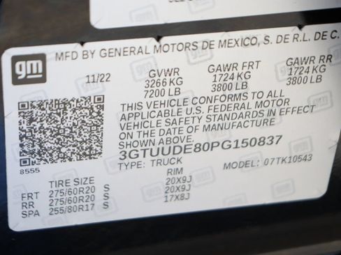Used 2023 GMC Sierra 1500 SLT w/ SLT Premium Package AWD/4WD image 59