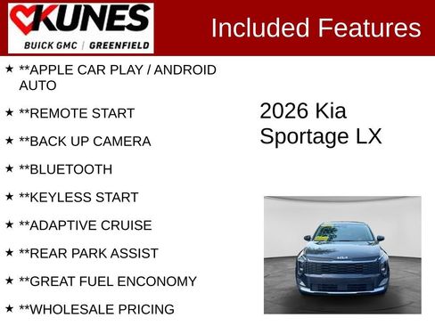 Used 2026 Kia Sportage LX FWD image 2