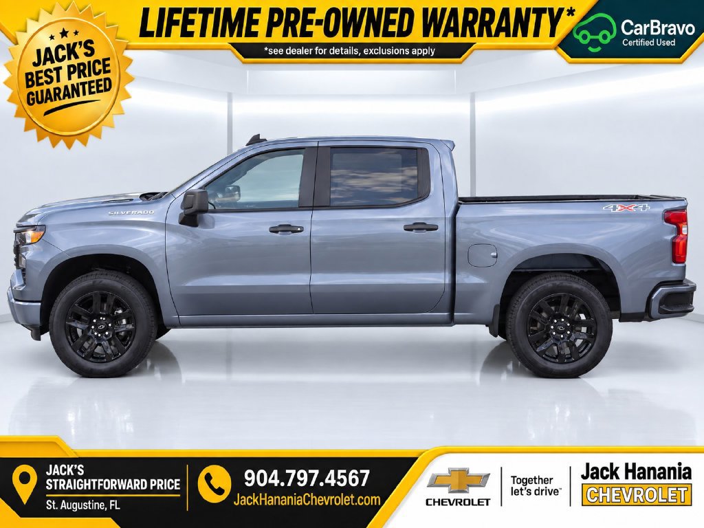 Used 2025 Chevrolet Silverado 1500 Custom AWD/4WD image 4