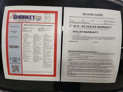 Used 2016 Audi A4 2.0T Premium image 35