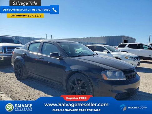 Used 2014 Dodge Avenger SE w/ Blacktop Package FWD image 5