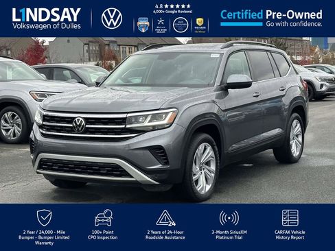 Certified 2023 Volkswagen Atlas SE w/ Panoramic Sunroof Package image 4